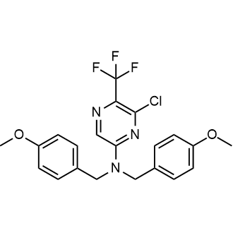 6-Chloro-N,N-bis(4-methoxybenzyl)-5-(trifluoromethyl)pyrazin-2-amine|CS-0636136