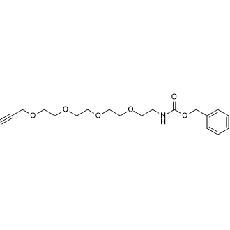 Benzyl (3,6,9,12-tetraoxapentadec-14-yn-1-yl)carbamate|CS-0636286