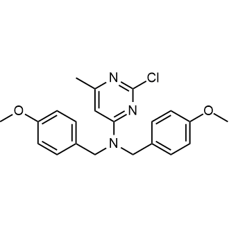 2-Chloro-N,N-bis(4-methoxybenzyl)-6-methylpyrimidin-4-amine|CS-0636617