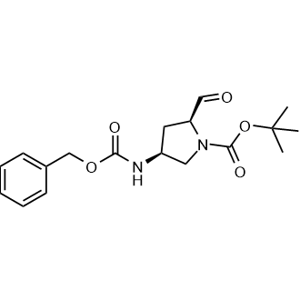 (2S,4S)-tert-Butyl 4-(((benzyloxy)carbonyl)amino)-2-formylpyrrolidine-1-carboxylate|CS-0636631