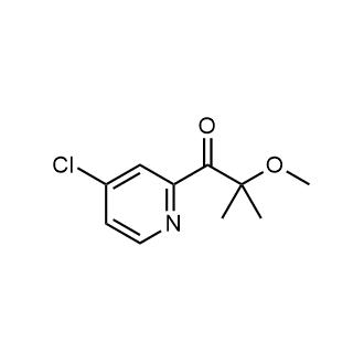 1-(4-Chloropyridin-2-yl)-2-methoxy-2-methylpropan-1-one|CS-0636718