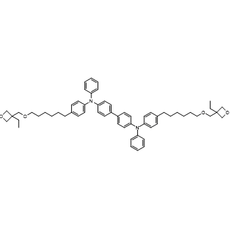 N4,N4'-Bis(4-(6-((3-ethyloxetan-3-yl)methoxy)hexyl)phenyl)-N4,N4'-diphenyl-[1,1'-biphenyl]-4,4'-diamine|CS-0636764