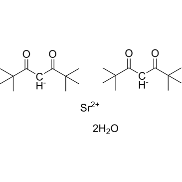 Bis(2,2,6,6-tetramethyl-3,5-heptanedionato)strontium dihydrate|CS-0636825