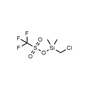 Trifluoro-methanesulfonic acid (chloromethyl)dimethylsilyl ester|CS-0636943