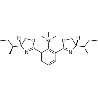 (S,4S,4'S)-2,2'-(2-(Trimethylstannyl)-1,3-phenylene)bis(4-((S)-sec-butyl)-4,5-dihydrooxazole)|CS-0636965