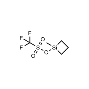 Trifluoro-methanesulfonic acid 1-methylsilacyclobut-1-yl ester|CS-0636966