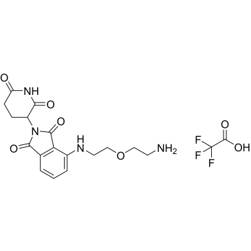 Thalidomide-4-NH-PEG1-NH2 (TFA)|CS-0637361