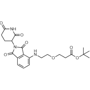 Thalidomide-4-NH-PEG1-COO(t-Bu)|CS-0637362