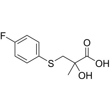 3-((4-Fluorophenyl)thio)-2-hydroxy-2-methylpropanoic acid|CS-0637391