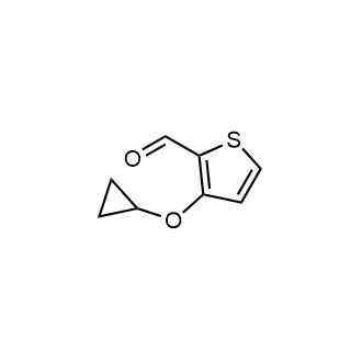 3-Cyclopropoxythiophene-2-carbaldehyde|CS-0637521