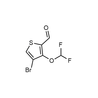 4-Bromo-3-(difluoromethoxy)thiophene-2-carbaldehyde|CS-0637526