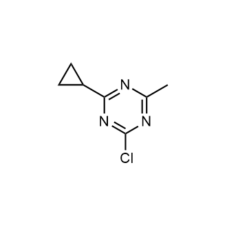 2-Chloro-4-cyclopropyl-6-methyl-1,3,5-triazine|CS-0637592