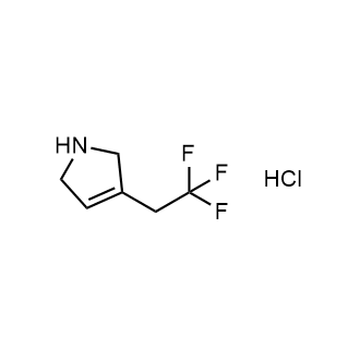 3-(2,2,2-Trifluoroethyl)-2,5-dihydro-1H-pyrrole hydrochloride|CS-0638019