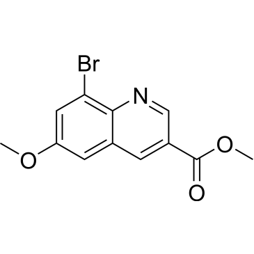 Methyl 8-bromo-6-methoxyquinoline-3-carboxylate|CS-0638145