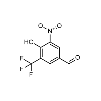 4-Hydroxy-3-nitro-5-(trifluoromethyl)benzaldehyde|CS-0638294