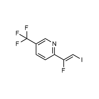 (Z)-2-(1-Fluoro-2-iodovinyl)-5-(trifluoromethyl)pyridine|CS-0638376
