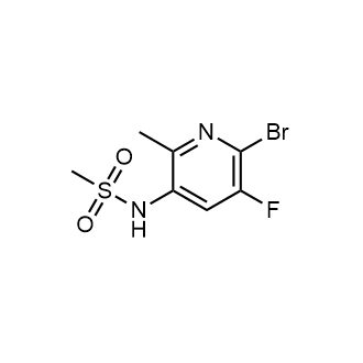 N-(6-Bromo-5-fluoro-2-methylpyridin-3-yl)methanesulfonamide|CS-0638395
