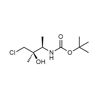 tert-Butyl ((2R,3R)-4-chloro-3-hydroxy-3-methylbutan-2-yl)carbamate|CS-0638515