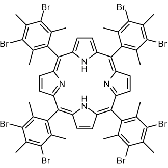 5,10,15,20-Tetrakis(3,5-dibromo-2,4,6-trimethylphenyl)-21H,23H-porphine|CS-0638569