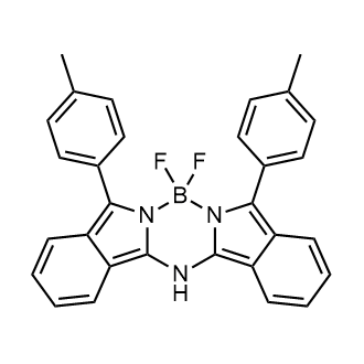 12,12-Difluoro-10,14-di-p-tolyl-12H-11l4,12l4-[1,3,5,2]triazaborinino[4,3-a:6,1-a']diisoindole|CS-0638584
