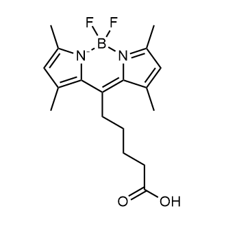 Hydrogen 10-(4-carboxylatobutyl)-5,5-difluoro-1,3,7,9-tetramethyl-5H-dipyrrolo[1,2-c:2',1'-f][1,3,2]diazaborinin-4-ium-5-uide|CS-0638609