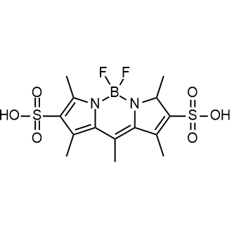 5,5-Difluoro-1,3,7,9,10-pentamethyl-5H-4l4,5l4-dipyrrolo[1,2-c:2',1'-f][1,3,2]diazaborinine-2,8-disulfonic acid|CS-0638662