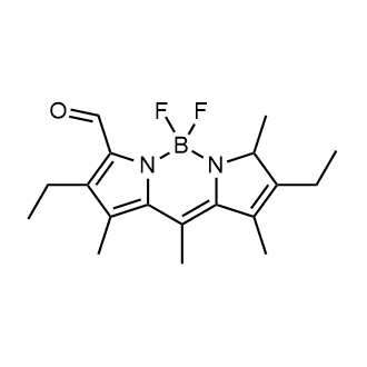 2,8-Diethyl-5,5-difluoro-1,7,9,10-tetramethyl-5H-5l4,6l4-dipyrrolo[1,2-c:2',1'-f][1,3,2]diazaborinine-3-carbaldehyde|CS-0638692
