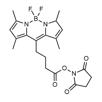 2,5-Dioxopyrrolidin-1-yl 4-(5,5-difluoro-1,3,7,9-tetramethyl-5H-4l4,5l4-dipyrrolo[1,2-c:2',1'-f][1,3,2]diazaborinin-10-yl)butanoate|CS-0638706