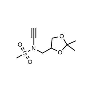 N-((2,2-Dimethyl-1,3-dioxolan-4-yl)methyl)-N-ethynylmethanesulfonamide|CS-0638721