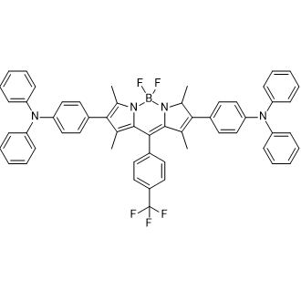 4,4'-(5,5-Difluoro-1,3,7,9-tetramethyl-10-(4-(trifluoromethyl)phenyl)-5H-4l4,5l4-dipyrrolo[1,2-c:2',1'-f][1,3,2]diazaborinine-2,8-diyl)bis(N,N-diphenylaniline)|CS-0638739