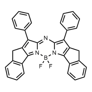Boron, difluoro[hydro-3-phenyl-N-(3-phenylindeno[1,2-b]pyrrolylidene-κN-2(4H)-)indeno[1,2-b]pyrrol-2-aminato-κN1]-|CS-0638757