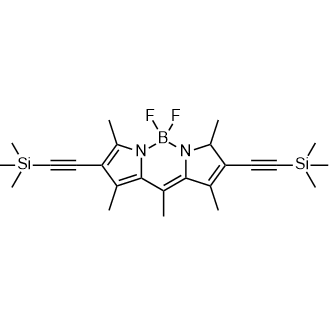 5,5-Difluoro-1,3,7,9,10-pentamethyl-2,8-bis((trimethylsilyl)ethynyl)-5H-4l4,5l4-dipyrrolo[1,2-c:2',1'-f][1,3,2]diazaborinine|CS-0638821