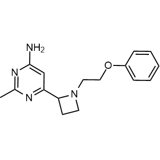 2-Methyl-6-(1-(2-phenoxyethyl)azetidin-2-yl)pyrimidin-4-amine|CS-0638826