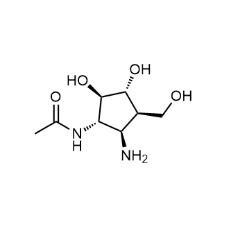 N-((1S,2R,3R,4R,5R)-2-Amino-4,5-dihydroxy-3-(hydroxymethyl)cyclopentyl)acetamide|CS-0638934