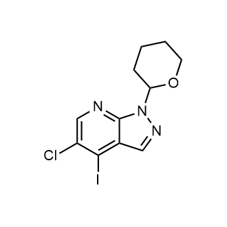 5-Chloro-4-iodo-1-(tetrahydro-2H-pyran-2-yl)-1H-pyrazolo[3,4-b]pyridine|CS-0639080
