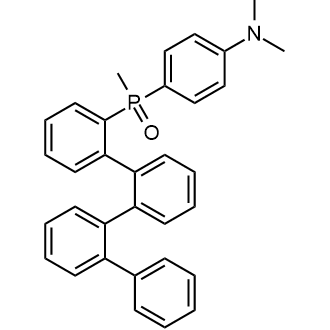 [1,1':2',1'':2'',1'''-Quaterphenyl]-2-yl(4-(Dimethylamino)phenyl)(methyl)phosphineoxide|CS-0639569