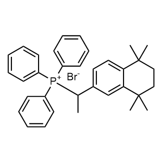 Triphenyl(1-(5,5,8,8-tetramethyl-5,6,7,8-tetrahydronaphthalen-2-yl)ethyl)phosphoniumbromide|CS-0639575