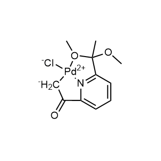 Chloro[2-[6-[1-(methoxy-κO)-1-methoxyethyl]-2-pyridinyl-κN]-2-oxoethyl-κC]palladium|CS-0639624