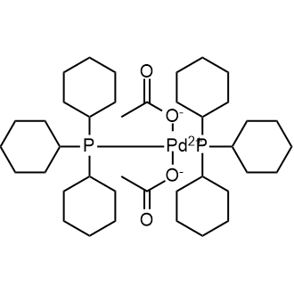 Bis(acetato-O)bis(tricyclohexylphosphine)palladium|CS-0639633