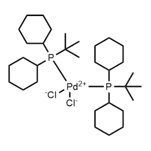 (SP-4-1)-Dichlorobis[dicyclohexyl(1,1-dimethylethyl)phosphine]palladium|CS-0639644