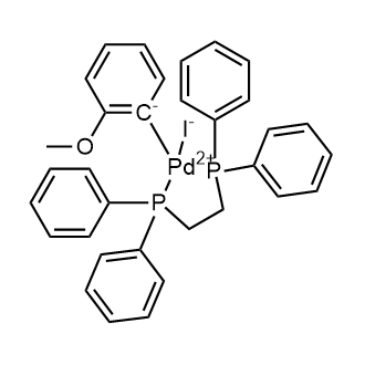 [1,2-Ethanediylbis[diphenylphosphine-κP]]iodo(2-methoxyphenyl)palladium|CS-0639666
