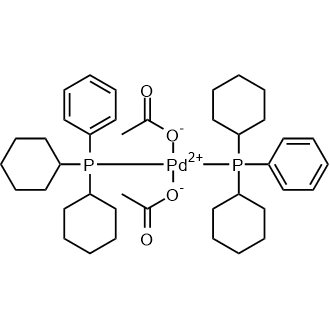 Bis(acetato-κO)bis(dicyclohexylphenylphosphine)palladium|CS-0639670