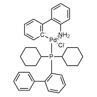 Chloro(2-dicyclohexylphosphino-1,1-biphenyl)[2-(2-amino-1,1-biphenyl)]palladium(II)|CS-0639676