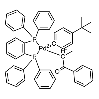 [4-(1,1-Dimethylethyl)phenyl](1-methyl-2-oxo-2-phenylethyl)[1,2-phenylenebis[diphenylphosphine-κP]]palladium|CS-0639677