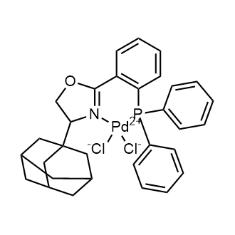 (4S)-4-(Adamantan-1-yl)-2-(2-(diphenylphosphaneyl)phenyl)-4,5-dihydrooxazole-PdCl2|CS-0639691