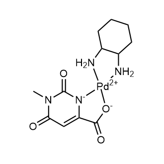 Palladium,(1,2-cyclohexanediamine-N,N')[1,2,3,6-tetrahydro-1-methyl-2,6-dioxo-4-pyrimidinecarboxylato-N3,O4]-,[SP-4-3-(trans)]-|CS-0639697
