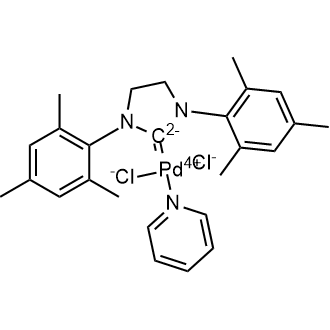 (SP-4-1)-[1,3-Bis(2,4,6-trimethylphenyl)-2-imidazolidinylidene]dichloro(pyridine)palladium|CS-0639706