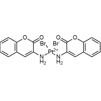 Platinum,bis(3-amino-2H-1-benzopyran-2-one-N)dibromo-|CS-0639715