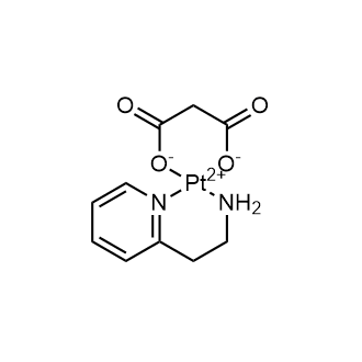 Platinum,[propanedioato(2-)-O,O'](2-pyridineethanamine-Nα,N1)-,(SP-4-3)-|CS-0639734