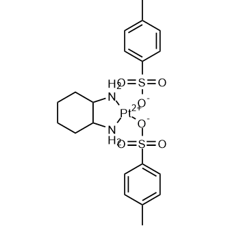 Platinum,(1,2-cyclohexanediamine-N,N')bis(4-methylbenzenesulfonato-O)-,(SP-4-2)|CS-0639735